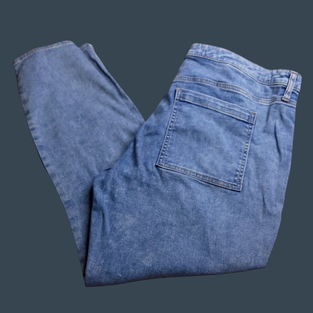 Universal Thread Womens Skinny Light Wash Ankle Jeans 18 High Rise Stretch